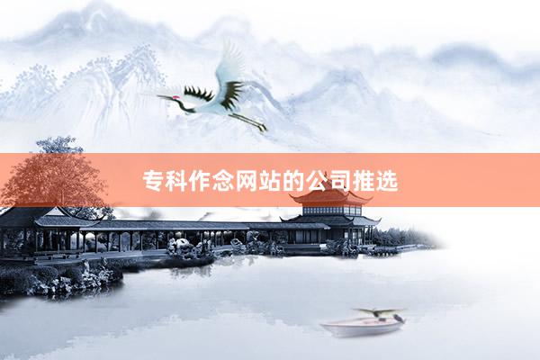 专科作念网站的公司推选
