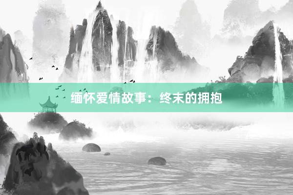 缅怀爱情故事:终末的拥抱